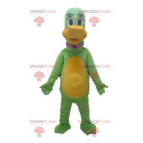 Giant green and yellow dinosaur mascot - Redbrokoly.com