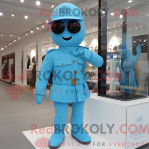 Sky Blue Army Soldier...