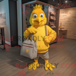 Disfraz de mascota de pollo...