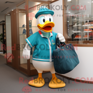 Disfraz de mascota Teal...