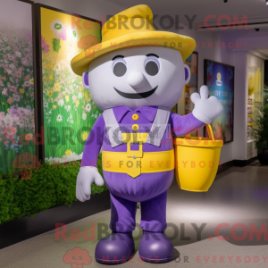 Lavender Pot Of Gold maskot...