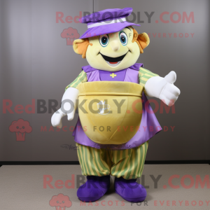 Lavender Pot Of Gold mascot...