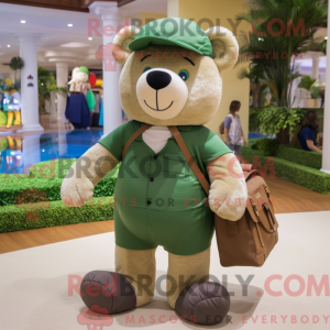 Oliven bamse máscara...