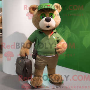 Olive teddybeer...