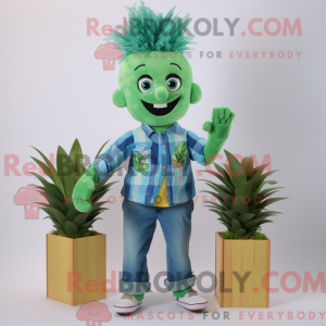 Green Pineapple mascot...