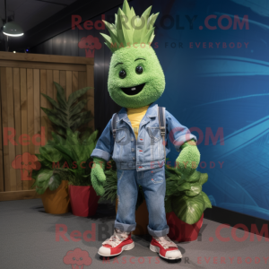 Green Pineapple mascot...