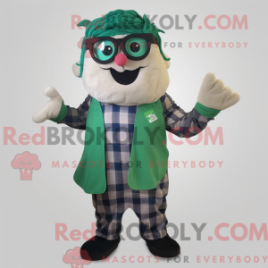 Forest Green Acrobat mascot...