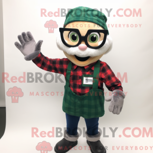 Forest Green Acrobat mascot...
