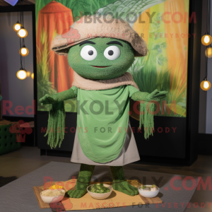 Green Pad Thai maskot...