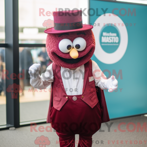 Maroon Oyster mascot...