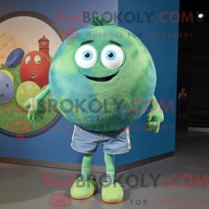 Groene handbalbal...