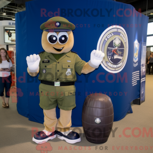 Figura de máscara Navy...