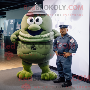 Costume mascotte de grenade...