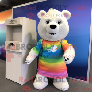 Cream Rainbow mascot...