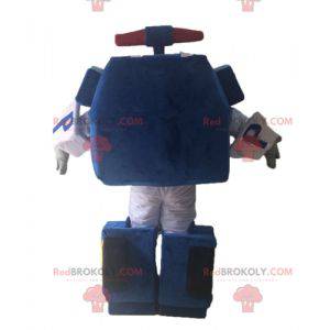 Mascotte de Transformers. Mascotte de voiture bleue -