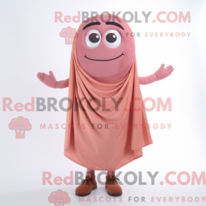Roestroze mascottekostuum...