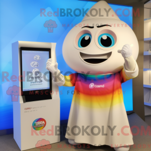 Cream Rainbow maskot...