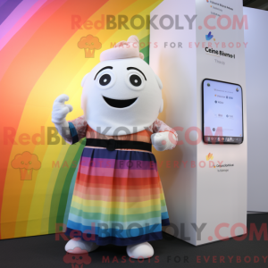 Cream Rainbow maskot...