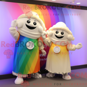 Crème regenboog...