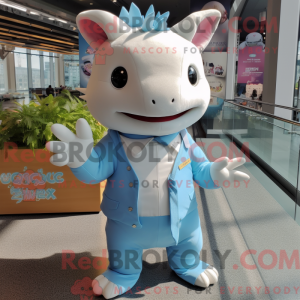 Disfraz de mascota Sky Blue...