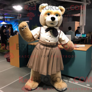 Disfraz de mascota oso...