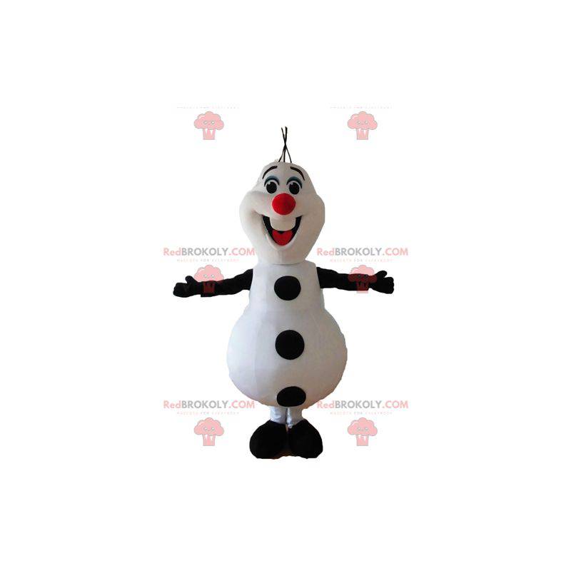 Mascot Olaf Snowman de The Snow Queen - Redbrokoly.com
