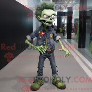 Disfraz de mascota Zombie...