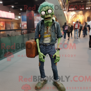 Forest Green Zombie mascot...
