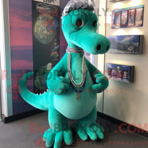 Teal Loch Ness Monster...