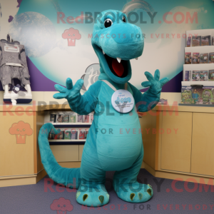 Teal Loch Ness Monster...