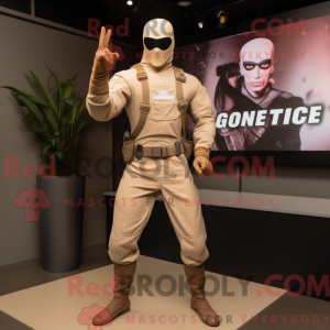 Disfraz de mascota Gi Joe...