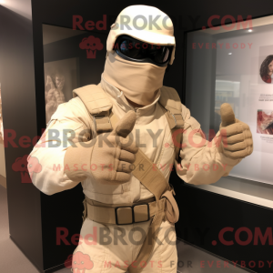 Beige Gi Joe máscara de...