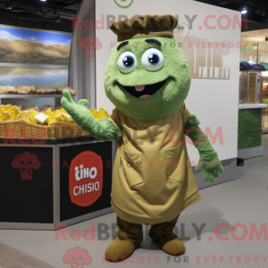 Personaggio mascotte Olive...