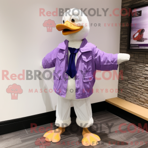 Disfraz de mascota Purple...