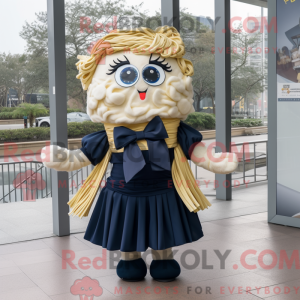Navy Ramen maskotdraktfigur...