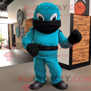 Costume mascotte de Ninja...