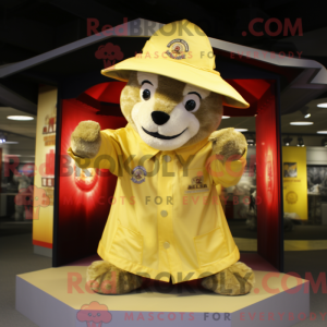 Personaggio mascotte Gold...