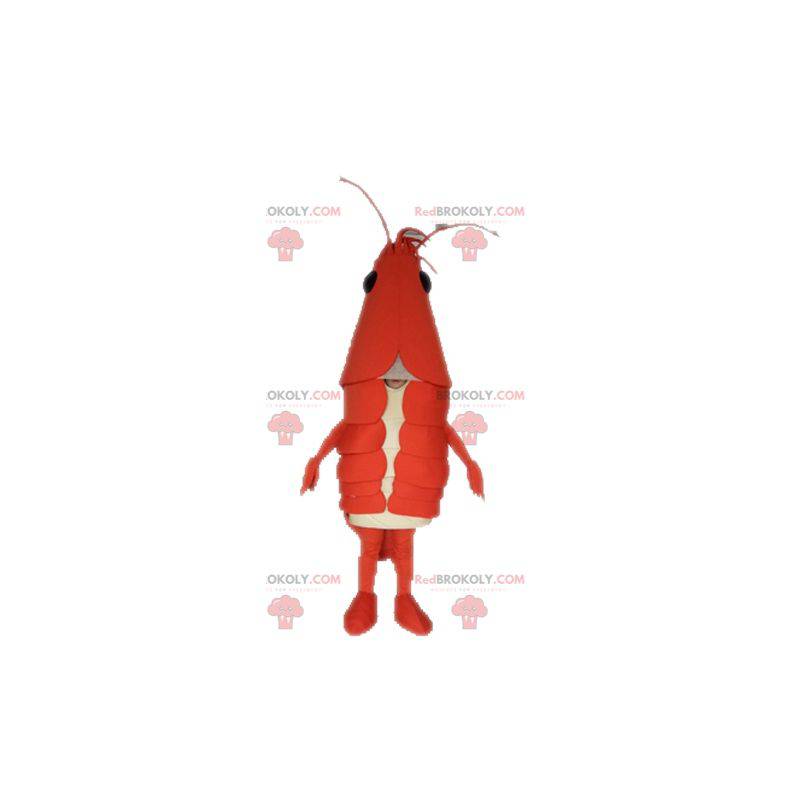 Gigantisk hummermaskot. Kreps maskot - Redbrokoly.com
