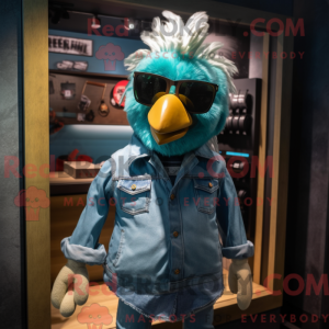 Disfraz de mascota Teal...