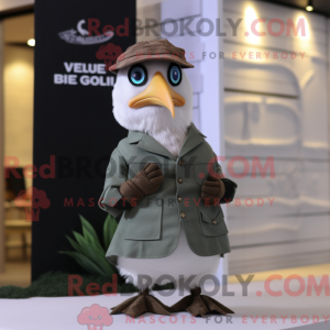 Máscara de Olive Gull com...