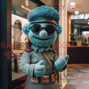 Disfraz de mascota Teal...