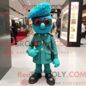 Disfraz de mascota Teal...