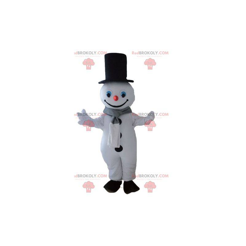 Giant snowman mascot. Winter mascot - Redbrokoly.com