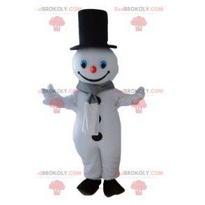 Riesiges Schneemann-Maskottchen. Wintermaskottchen -