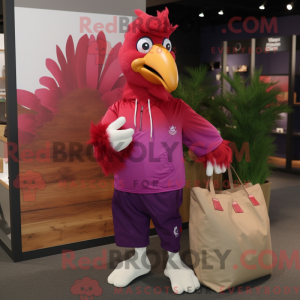 Maskotdraktfigur Magenta...