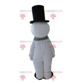 Riesiges Schneemann-Maskottchen. Wintermaskottchen -
