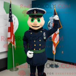 Navy Irish Flag...