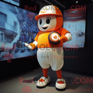 Personaggio mascotte Orange...
