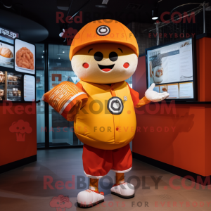 Personaggio mascotte Orange...