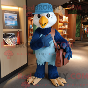 Blue Eagle maskot kostume...